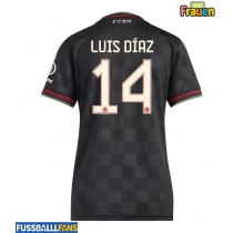 Bayern Munich Luis Diaz #14 3rd trikot Frauen 2025-26 Kurzarm